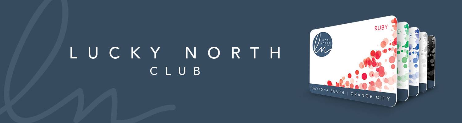 Lucky North Club Players Rewards Card